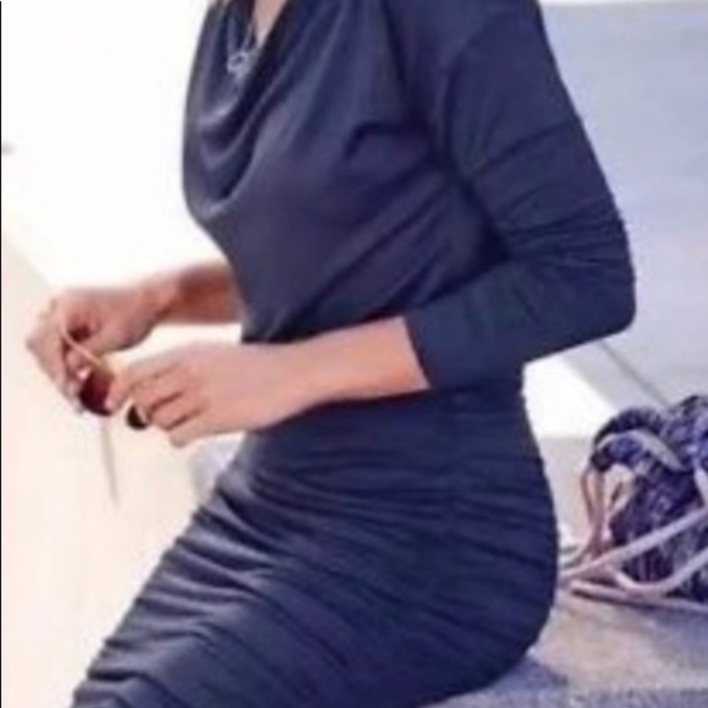 Athletes Solstice navy dress, medium. EUC- worn 1x